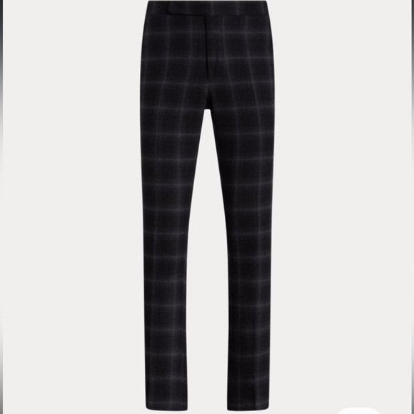 Ralph Lauren Purple Label Other - Ralph Lauren - Men’s Purple Label Gregory Plaid Camel Hair Trousers- Size 40